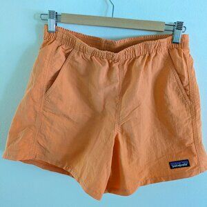 Patagonia 5” Baggies Relaxed Fit Shorts Tigerlily Orange Women’s Small